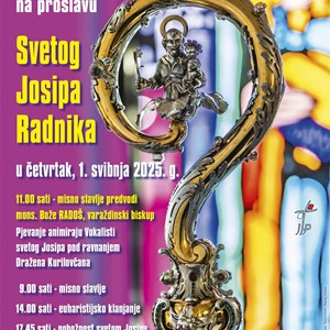 Proslava sv. Josipa Radnika u Nacionalnom svetištu sv. Josipa